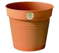 Green Basics Maceta para planta (Diámetro exterior máx.: 30 cm, Plástico, Tono rojo)