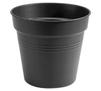 Green Basics Maceta para planta (Diámetro exterior máx.: 35 cm, Plástico, Negro)