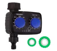 Green Blue Controlador Electrónico de Riego | Control Preciso para el Riego del Jardín | Frecuencia y Tiempo de Riego Ajustables | Funciona con Pilas IP55 Resistentes a la Intemperie GB391
