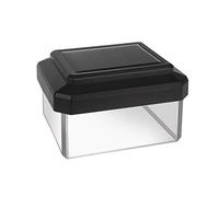 Green Blue GB Lámpara Solar para Valla, Aplique de Jardín, Lámpara para Poste LED (1, 60x40mm)