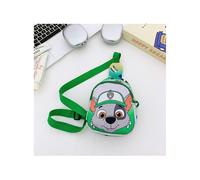 (Green)Bolso Bandolera de Hombro Estampado Paw Patrol Niño Exterior Dibujos Animados Regalos