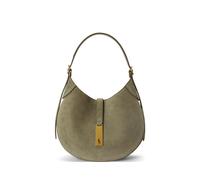 Green Bolso de hombro Polo ID pequeño de ante TALLA ÚNICA