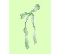 Green Bow Notebook - Minimal Lined Writing Book for Everyday Use: 100 Lined Pages | Clean Interior | Lightweight and Easy to Use