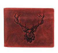 Greenburry Vintage Cartera Piel 13 cm rojo