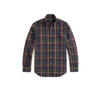 Green Camisa de franela con cuadros Custom Fit XXL