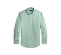 Green Camisa de lino Custom Fit L