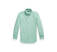 Green Camisa de popelina elástica Custom Fit XS