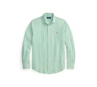 Green Camisa de sirsaca Custom Fit con rayas XL