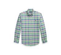 Green Camisa oxford con cuadros Custom Fit XXL