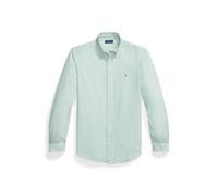 Camisa Oxford entallada Hombre Talla M. Color Verde