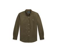 Green Camisa Oxford Custom Fit teñida XS