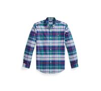 Green Camisa oxford de cuadros Custom Fit M