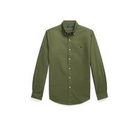 Green Camisa oxford Slim Fit teñida en prenda XL