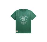 Green Camiseta de punto estampada Classic Fit XXL