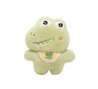 (Green)Cartoon Crocodile Plush Toy Cute Soft Fluffy PP Cotton Stuffed Animal Plushie Kids Comfort Doll Home