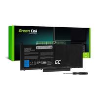 Green Cell 02X39G 0DM3WC 0DWX9J 0MYJ96 0V4940 2X39G DM3WC DWX9J F3YGT MYJ96 V4940 Batería para portátil DELL (7200 mAh, 7,6 V) Color Negro