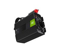 Green Cell® 150W/300W 12V a 220V/230V Onda sinusoidal Pura Inversor de Corriente DC AC Power Inverter Transformador de Voltaje para Coche Camion con Puerto USB y Pinzas de conexión a batería