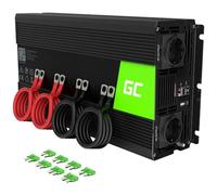 Green Cell INV10 adaptador e inversor de corriente Auto 2000 W Negro