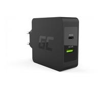 Green Cell 45W USB-C PD Charger with USB-C Cable and Additional USB Port Power S