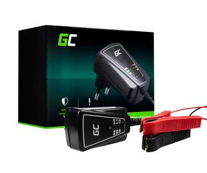 Green Cell ACAGM06 Cargador de batería para vehículos 12/6 V Negro