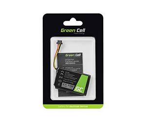 Green Cell AHA11111008 AHL03711001 VF1 VFAD Batería para GPS Tomtom Go 540 5000 5100 6000 6200 6100 Pro Truck 5250 5250 Trucker 5000 6000 One XXL 0S (Ion de Litio). 1100 mAh, 3,7 V, Color Negro.