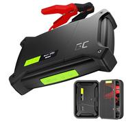 Green Cell® Arrancador de Batería GC PowerBoost | 16000mAh 2000A | para Motores 6L diésel 8L Gasolina | Arrancador de Coches | Powerbank Jump Starter | Cargador | Cables de Arranque | IP64 | LED