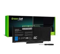 Green Cell Batería 02X39G 0DM3WC 0DWX9J 0MYJ96 0V4940 2X39G DM3WC DWX9J F3YGT MYJ96 V4940 para DELL Latitude 7280 7290 7380 7390 7480 7490 Portátil (7200 mAh, 7.4-7.6 V, Color Negro)