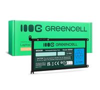 Green Cell Batería WDX0R WDXOR para DELL Inspiron 13 5368 5378 5379 14 5482 15 5565 5567 5568 5570 5578 5579 7560 7570 17 5770 (3400mAh 11.4V 39Wh)