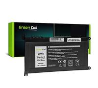 Green Cell Batería WDX0R WDXOR para DELL Inspiron 13 5368 5378 5379 14 5482 15 5565 5567 5568 5570 5578 5579 7560 7570 17 5770 (3400mAh 11.4V 39Wh)