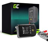 Green Cell® Cargador de Batería Automático Inteligente Portátil 2V/6V/12V 0.6A (SLA, AGM, Gel, MF) Cargador Batería Coche para automóvil Motocicleta cortacésped Moto de Nieve Silla de Ruedas Jet ski