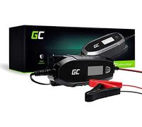 Green Cell® Cargador de Batería Automático Inteligente Portátil 6V/12V 4A (SLA, AGM, Gel, EFB, Wet, LiFePO4) con Modo de reacondicionamiento de Prueba de batería para automóvil Motocicleta camión UPS