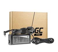 Green Cell Cargador para portátil HP 250 255 G2 G3 G4 G5, HP ProBook 450 650 G2 G3 G4 con Cable de alimentación (19.5V 2.31A 45W) Colore: Negro, Conector Redondo con Clavija (4,5-3,0 mm)