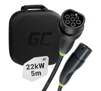 Green Cell EVKABGC01 - Negro - Type 2 - Type 2 - Derecho - Derecho - IP54