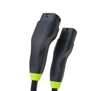 Green Cell EVKABGC03 Snap Cable EV Type 2 11kW 5m 16A Tesla Model Y 3 S X, Kia EV6, VW ID.4, ID.5, BMW i4, iX, Ford Mach-E