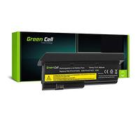 Green Cell® Extended Serie 42T4650 Batería para Lenovo ThinkPad X200 X200s X201 X201i X201s Ordenador (9 Celdas 6600mAh 10.8V Negro)