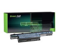 Green Cell® Extended Serie AS10D31 AS10D3E AS10D41 AS10D51 AS10D61 AS10D71 AS10D73 AS10D75 AS10D81 Batería para Acer/eMachines/Packard Bell Ordenador (9 Celdas 6600mAh 10.8V Negro)