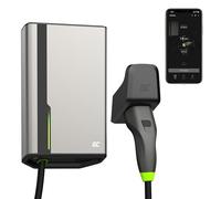 Green Cell GC HabuDen Wallbox 22 kW 32 A 5 m Type 2 Charging Cable Intelligent EV Charging Station with GC App Bluetooth WiFi Compatible with All Electric Cars Electric Car Home Charging with 22 kW /
