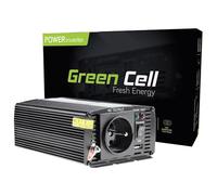 Green Cell INV02DE Adaptador e inversor de Corriente Auto 300 W Negro