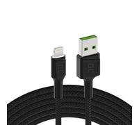 Green Cell KABGC05 cable de conector Lightning 1,2 m Negro