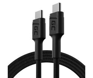 Green Cell KABGC30 cable USB 1,2 m USB 2.0 USB C Negro