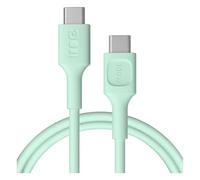 Green Cell PowerFlex Cable USB-C 1,2m PD 100W Menta | Cable USB-C de 1,2m con Power Delivery 100W para una Carga Rápida y Eficiente, Ideal para el Uso Diario