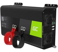 Green Cell Pro 1000W/2000W 12V a 220V/230V Onda sinusoidal Pura Inversor de Corriente DC AC Power Inverter Transformador de Voltaje para Coche Camion con Puerto USB