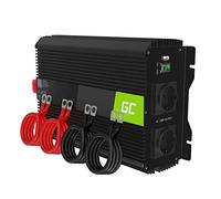 Green Cell Pro 2000W/4000W 12V a 220V/230V Onda sinusoidal modificada Inversor de Corriente DC AC Power Inverter Transformador de Voltaje para Coche Camion con Puerto USB