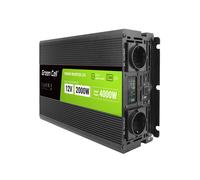 Green Cell PowerInverter LCD 12 volt 2000W/40000W car inverter with display - pure sine wave