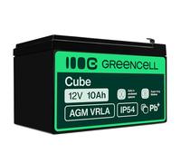 Green Cell AGM Battery 12V 10Ah - Battery - Mini (AAAA)