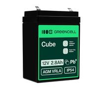 Green cell agm42 batería recargable industrial sealed lead acid (vrla