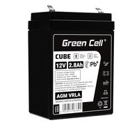 Green Cell AGM Battery 12V 2.8Ah - Battery - Baby (C)