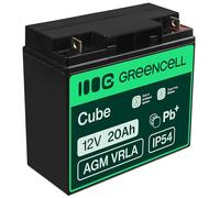 GC AGM10 20AH - Batería de plomo-vellón, AGM, 12V, 20 Ah