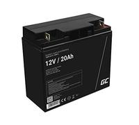 Green Cell Recambio de Batería Gel AGM 12V 20Ah Rechargeable Pila Sellada de Plomo ácido batería sin Mantenimiento Batería de Reemplazo para Moto eléctrica Silla de Ruedas Montacargas Carro de Golf