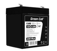 Green Cell Recambio de Batería Gel AGM 12V 4.5Ah Rechargeable Pila Sellada de Plomo ácido batería sin Mantenimiento Batería de Reemplazo para Sistemas de Alarma Antirrobo Video vigilancia
